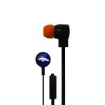 Wholesale MIZCO Earphone (Denver Broncos, Black)